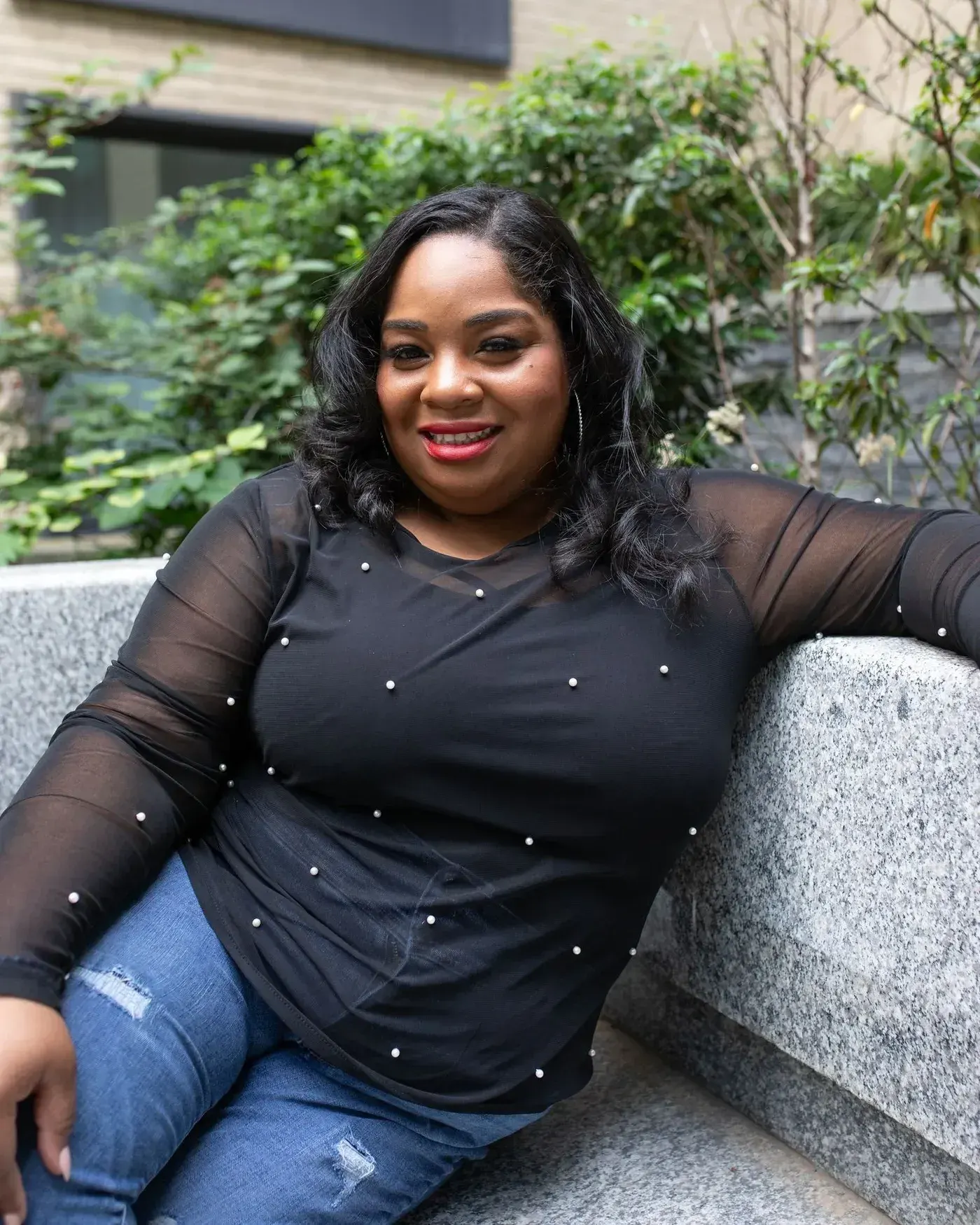 Amber Aziza, founder of Scary But Brave